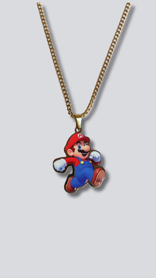 Mario Necklace | Personalized