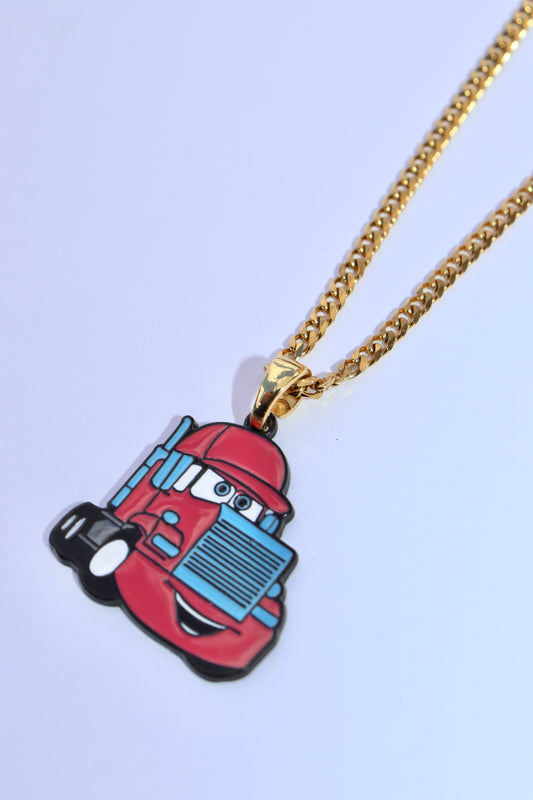 Truck Necklace