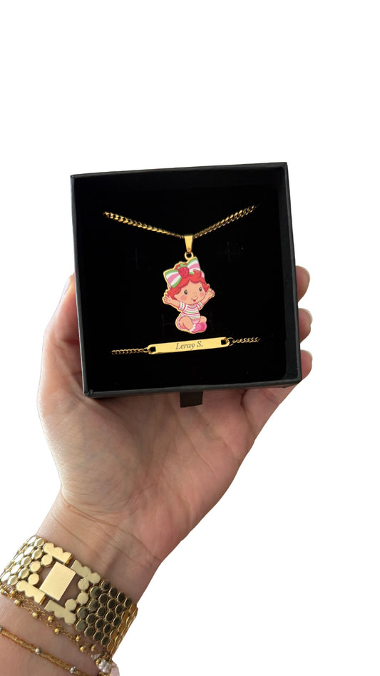 Strawberry Personalized Set