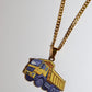 Yellow Truck Necklace