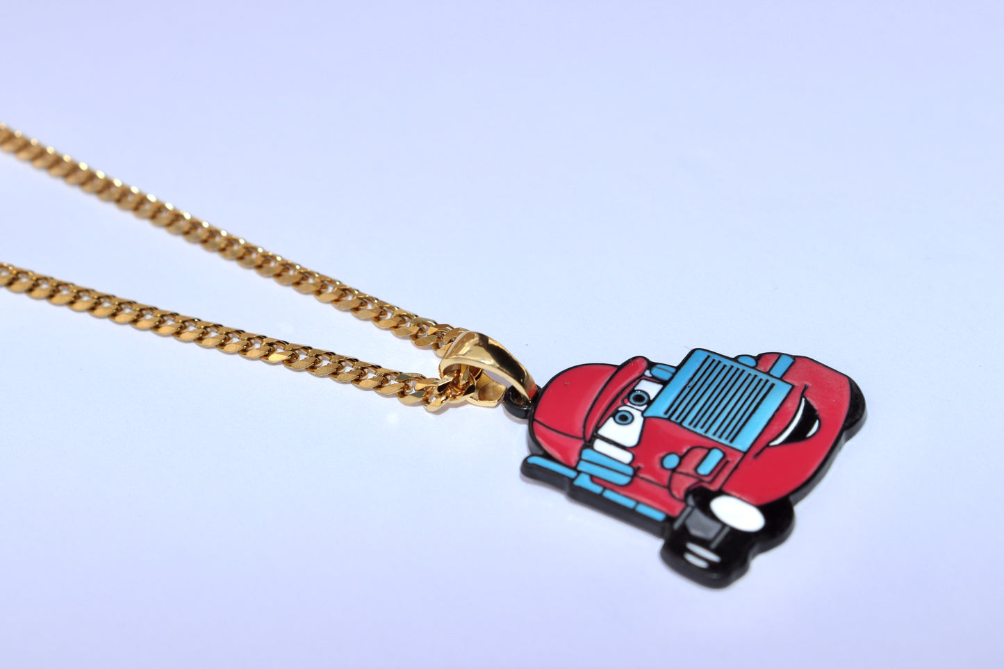 Truck Necklace