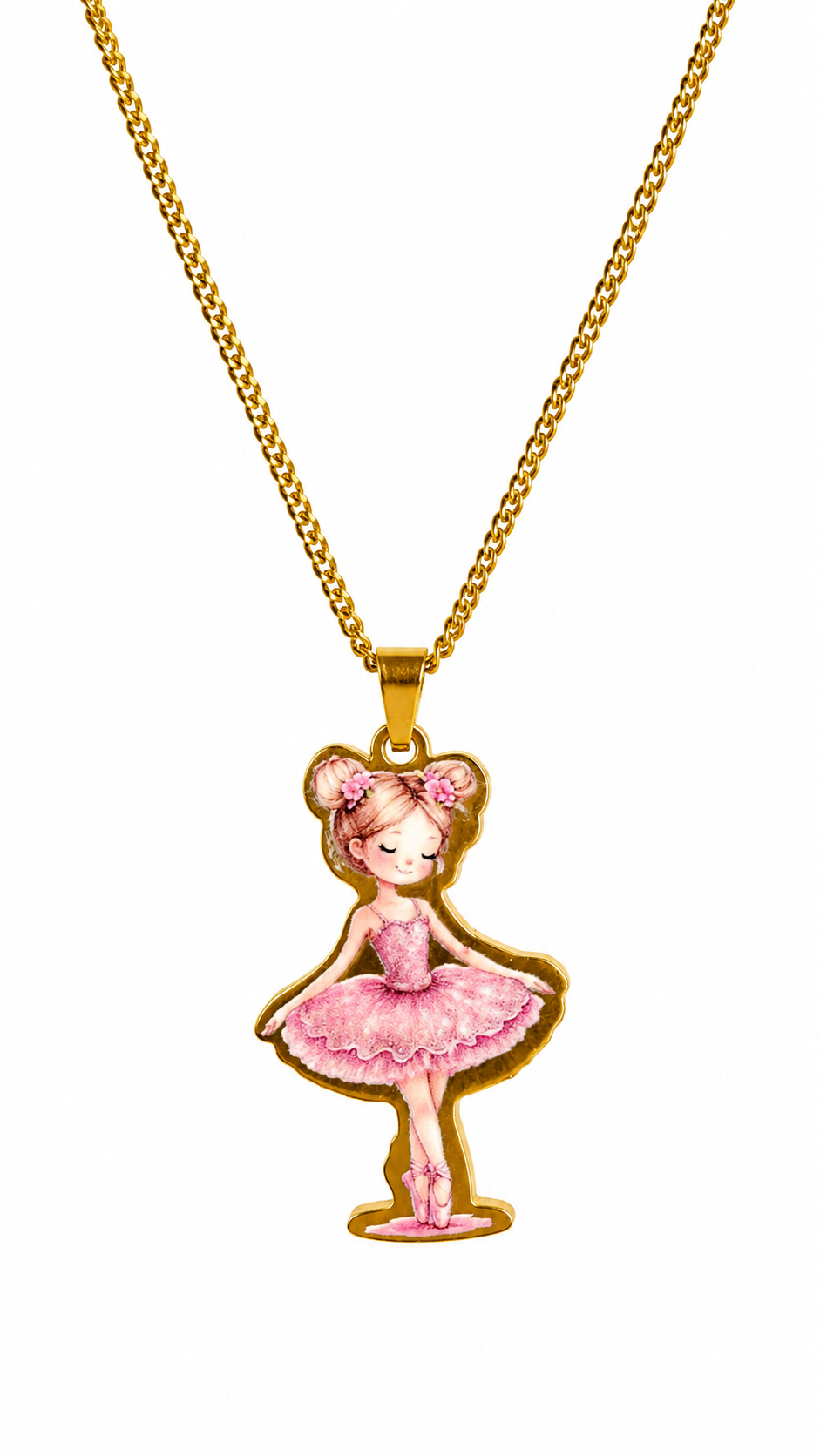 Ballerina Doll Necklace | Personalized