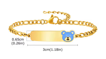 Engraved Baby Bracelet
