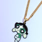 Power Puff Girl Necklace