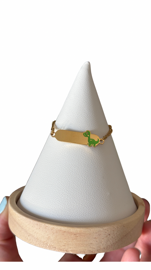 Dinosaur Personalized Bracelet
