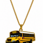 School Bus Necklace | Personalized