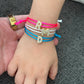 Pulsera con Dijes de Inicial