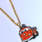 Fire truck Necklace