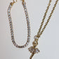 Pulsera de mini diamantes