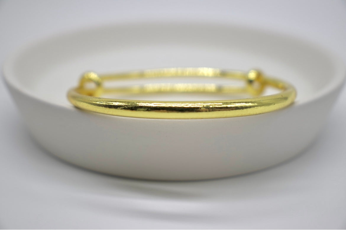 Gold Bangle Adult