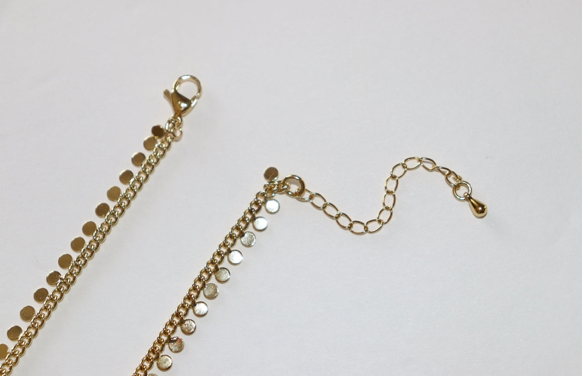 Golden Dot Necklace